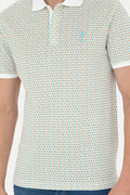 Men's Mint Polo Neck T-Shirt