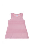 Girls' Pink Crew Neck T-Shirt