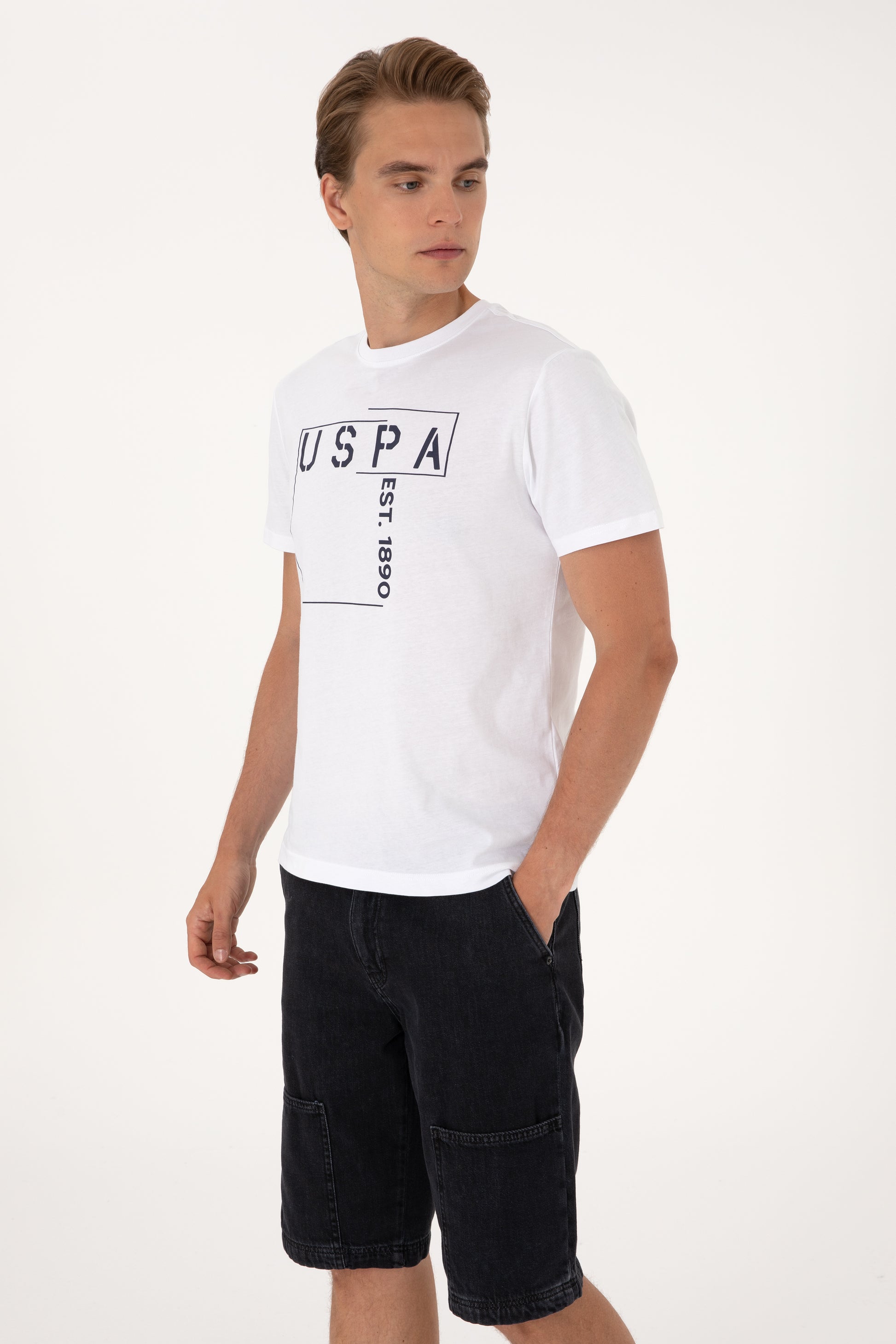 Men's White T-Shirt