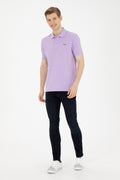 Men's Lilac Basic T-Shirt