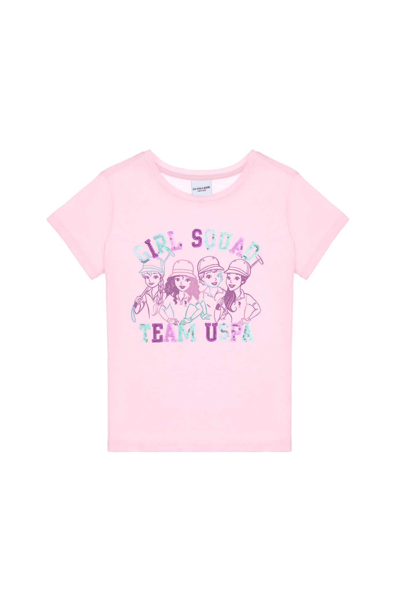 Girls' Light Pink T-Shirt