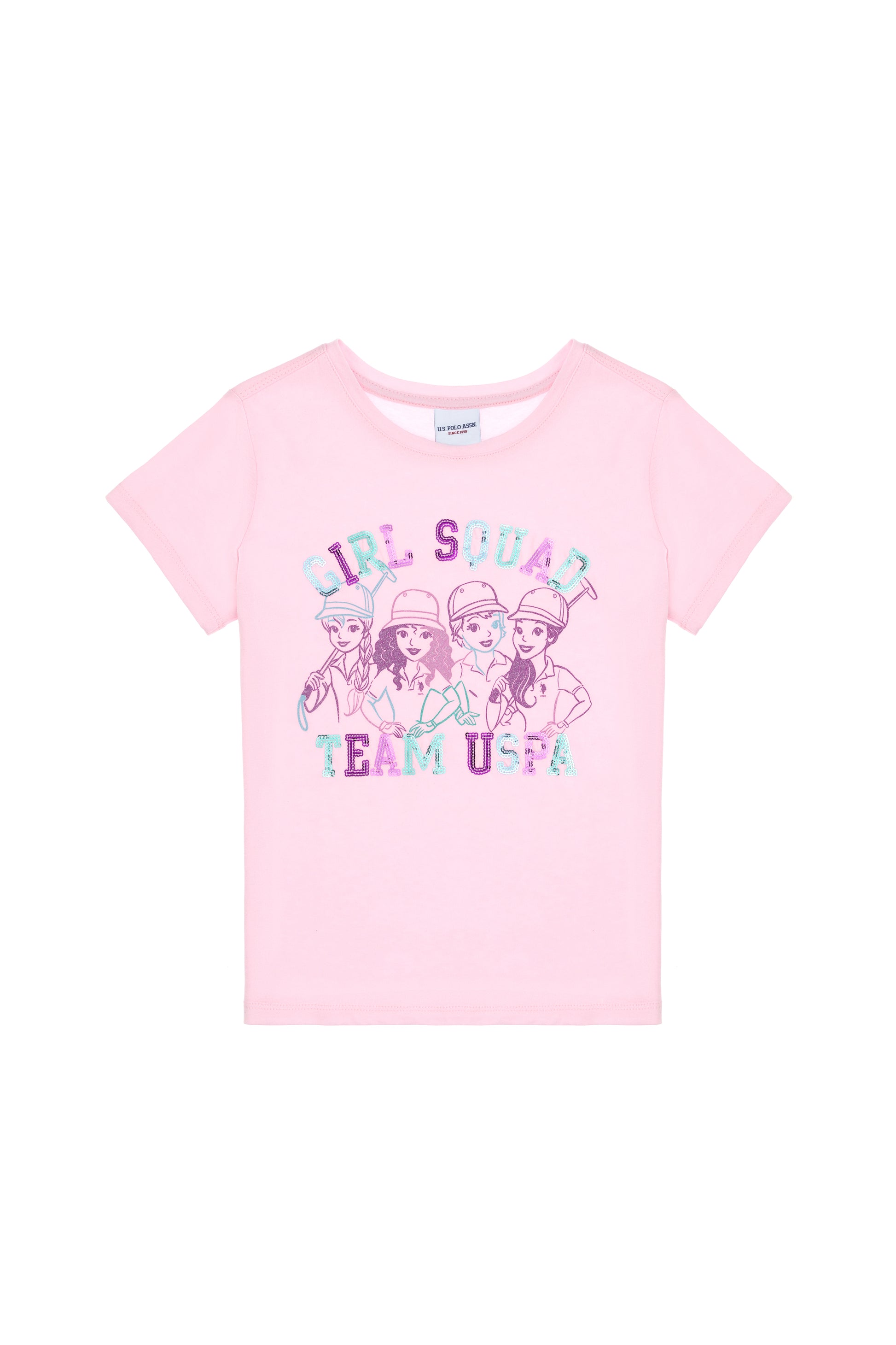 Girls' Light Pink T-Shirt