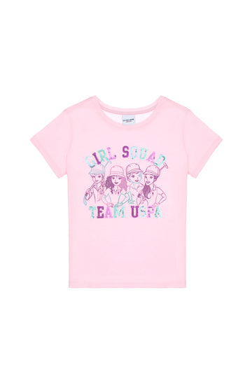 Girls' Light Pink T-Shirt