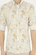 Men's Khaki Long Sleeve Shirt