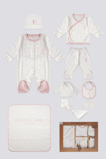 Baby Girl Pink Hospital Outlet Set of 10