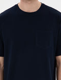 Navy Blue Comfort Fit Basic T-Shirt