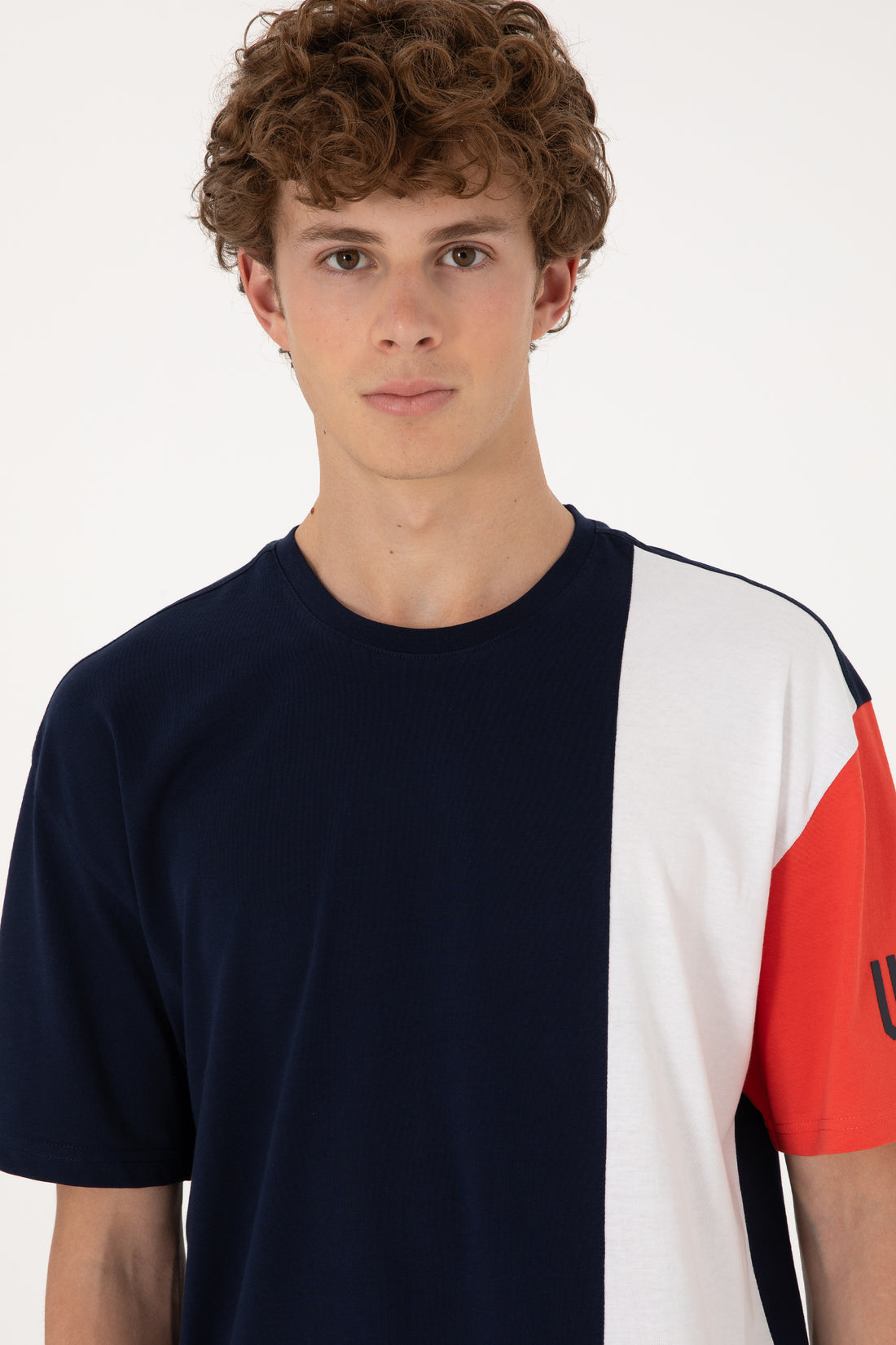 Men's Comfort Fit Crew Neck Navy T-Shirt