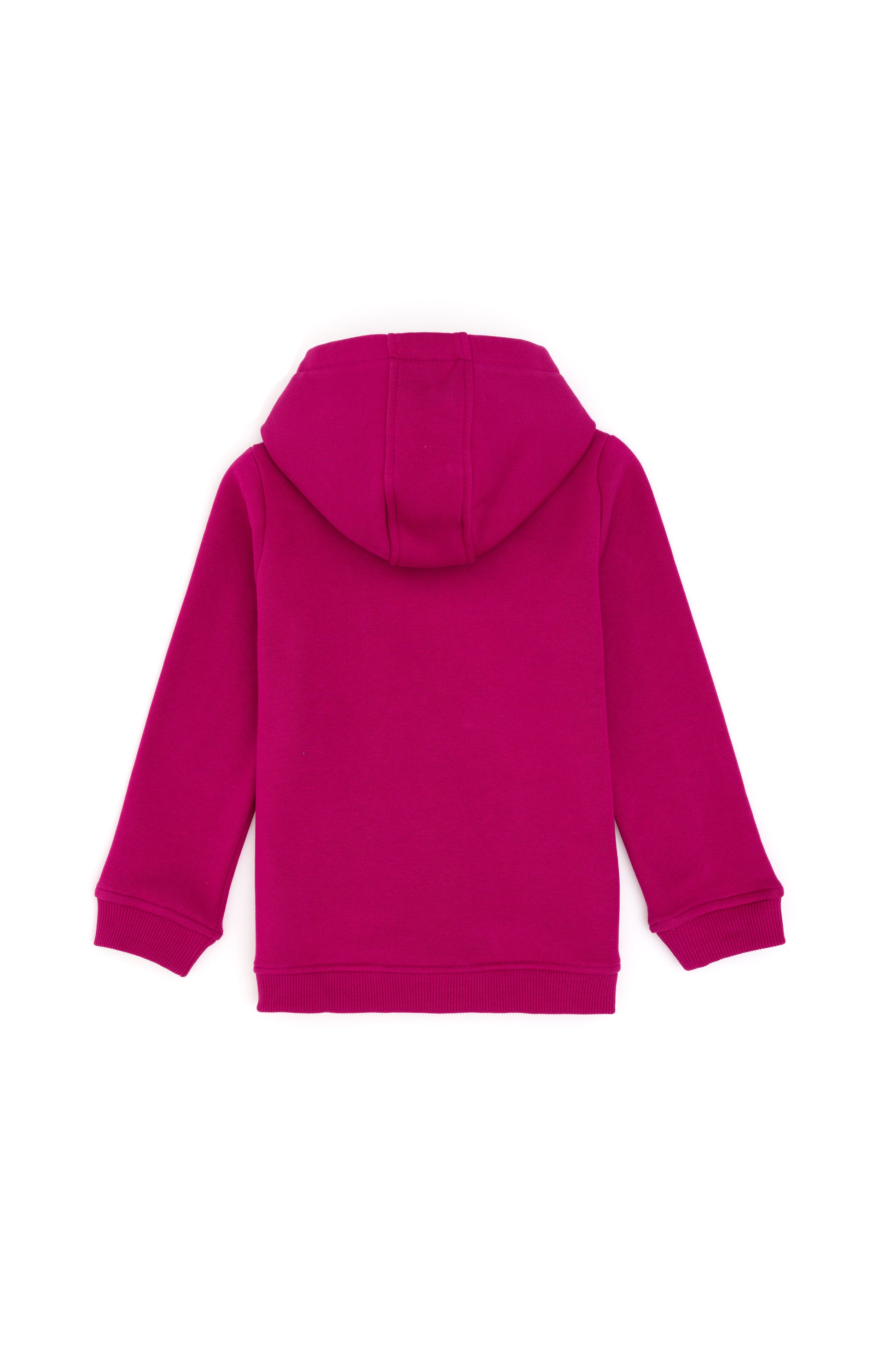 Girl's Fuchsia Basic Sweatshirt