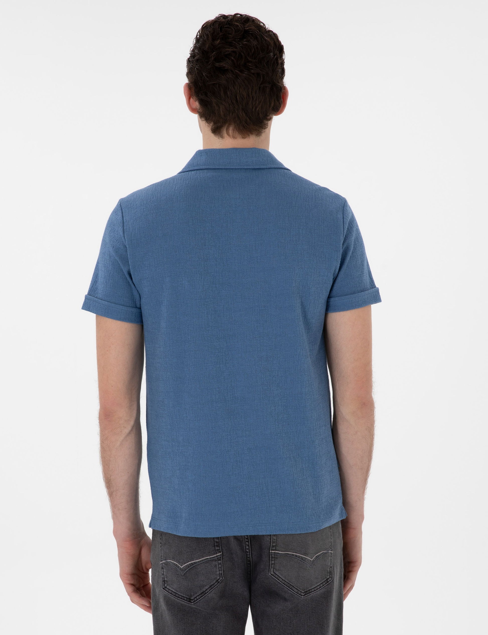 Blue Slim Fit T-Shirt