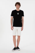 Men's Regular Fit Crew Neck Black T-Shirt