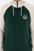 Men's Dark Green Knitted Cardigan