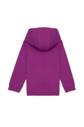 Girl's Violet Zipper Sweatshirt