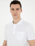 White Regular Fit Basic T-Shirt