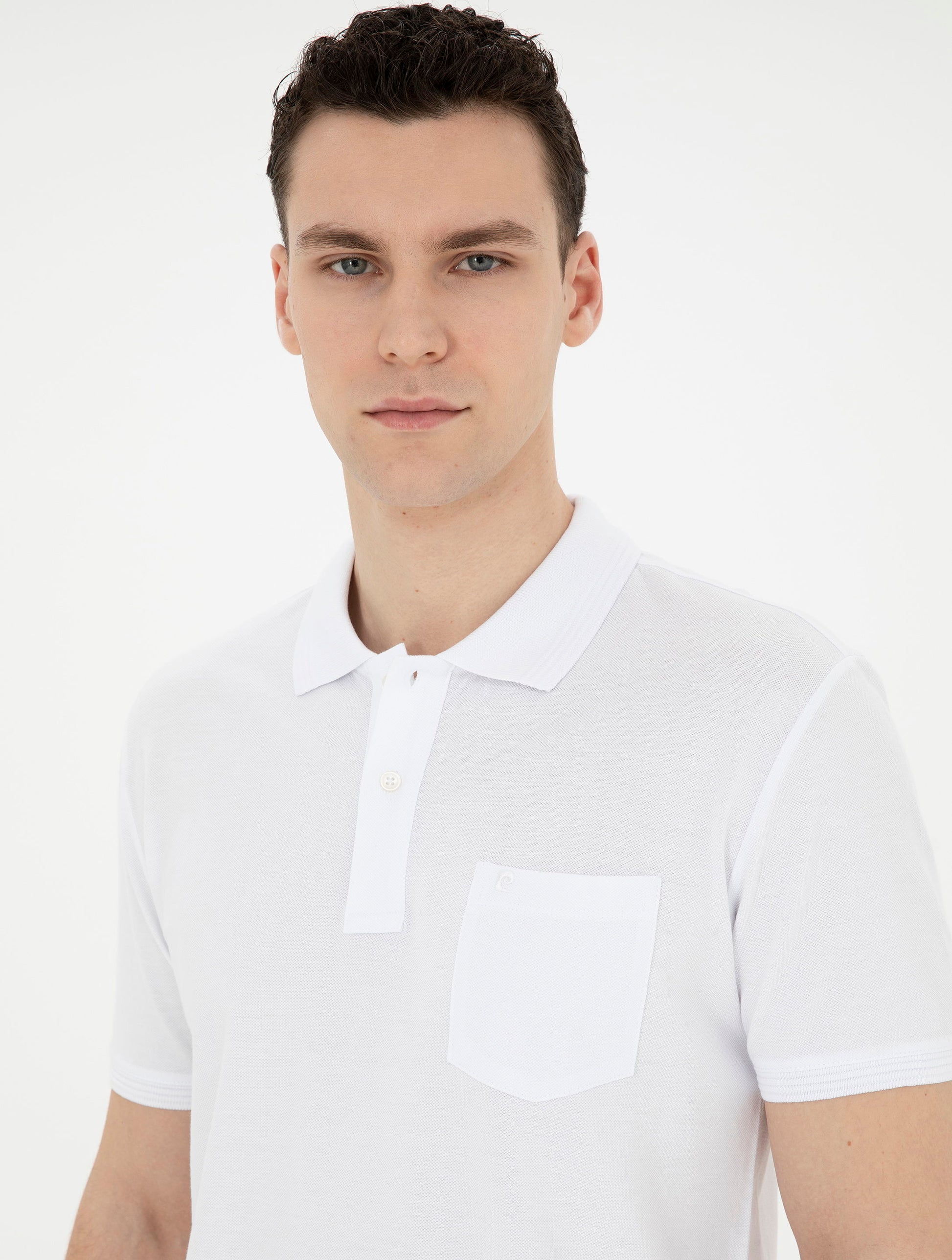 White Regular Fit Basic T-Shirt