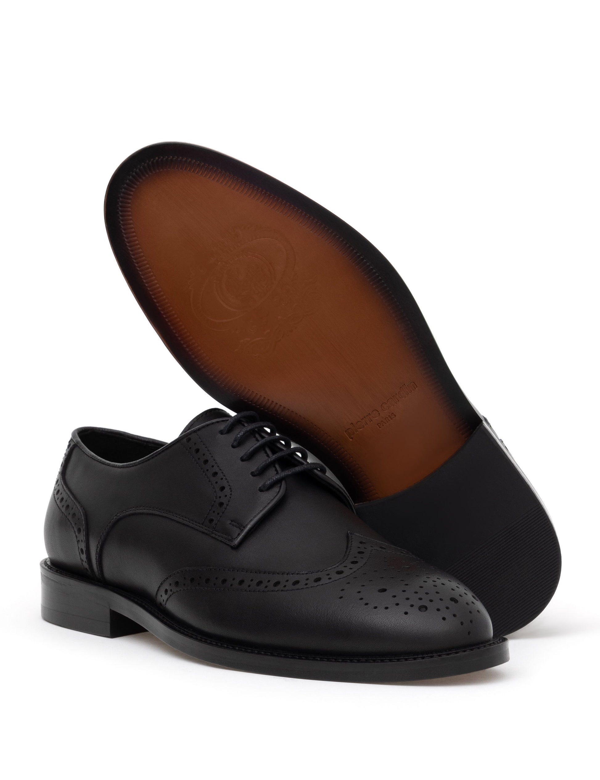 Black 100% Leather Classic Shoes