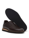 Brown 100% Leather Casual Shoes