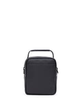 Men's Black Strap Handbag