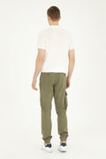 Men's Dark Khaki Canvas Pants