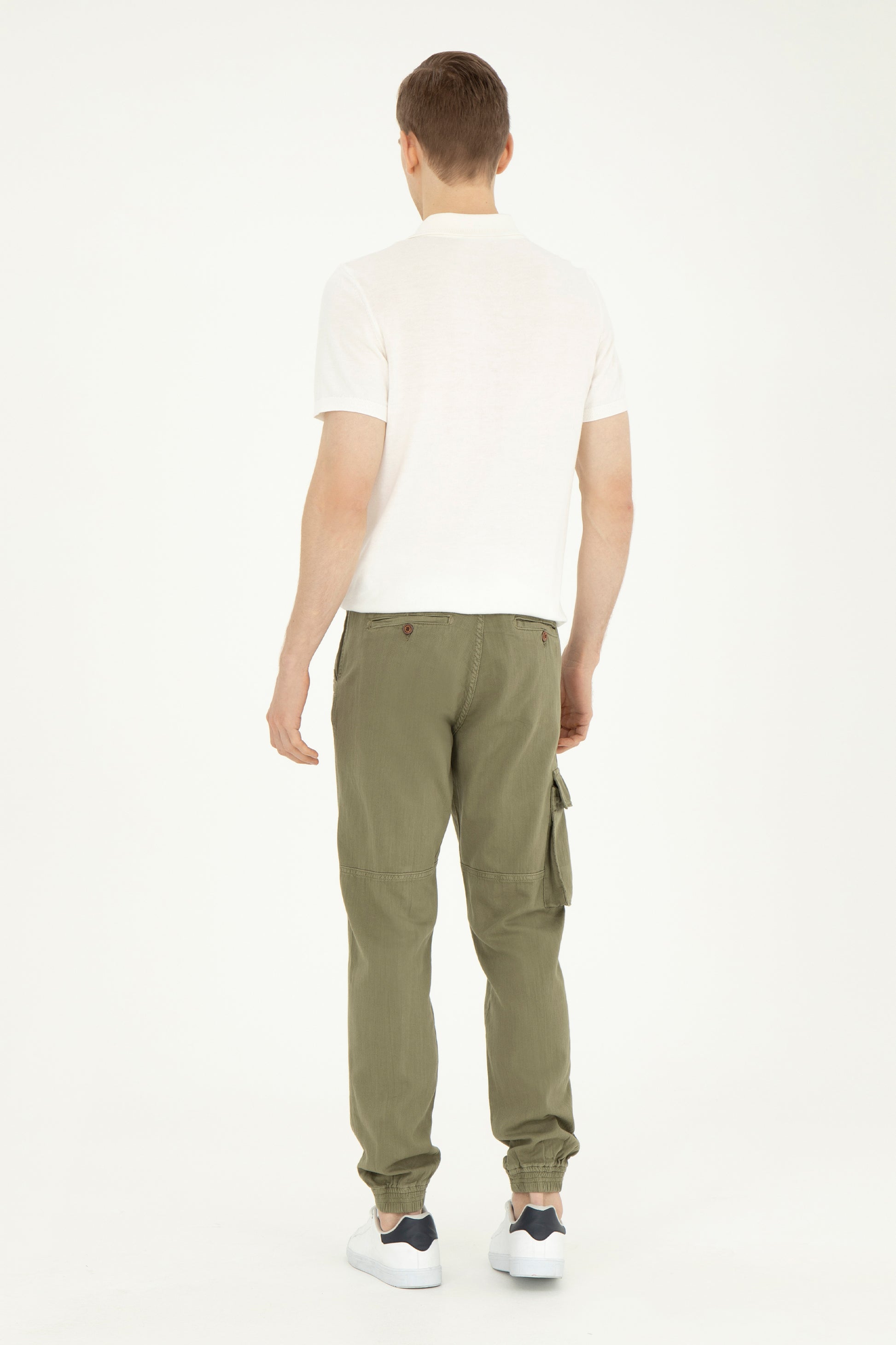 Men's Dark Khaki Canvas Pants