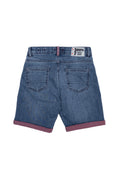 Boy's Red Jean Shorts