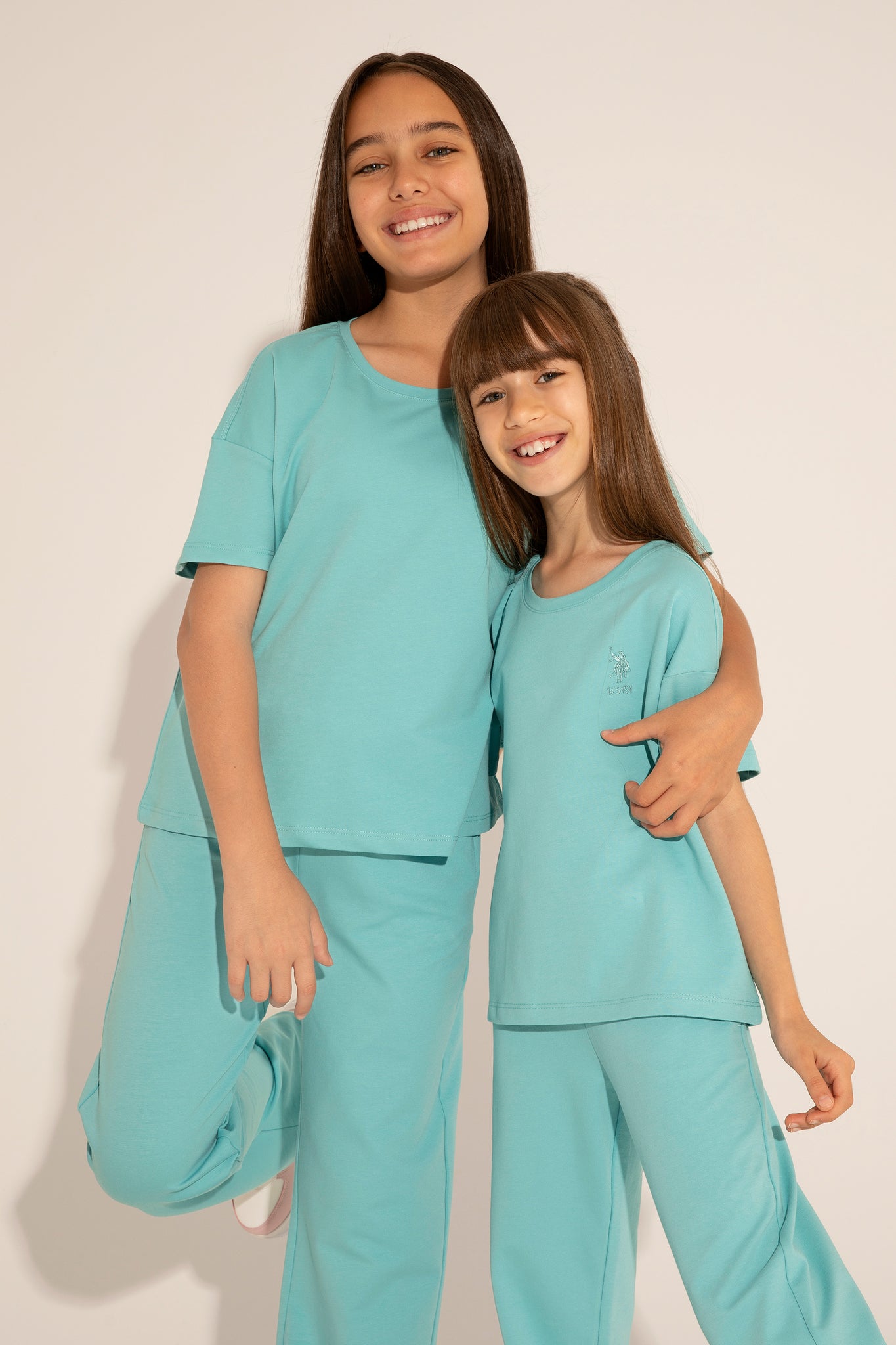 Girls' Mint Crew Neck T-Shirt