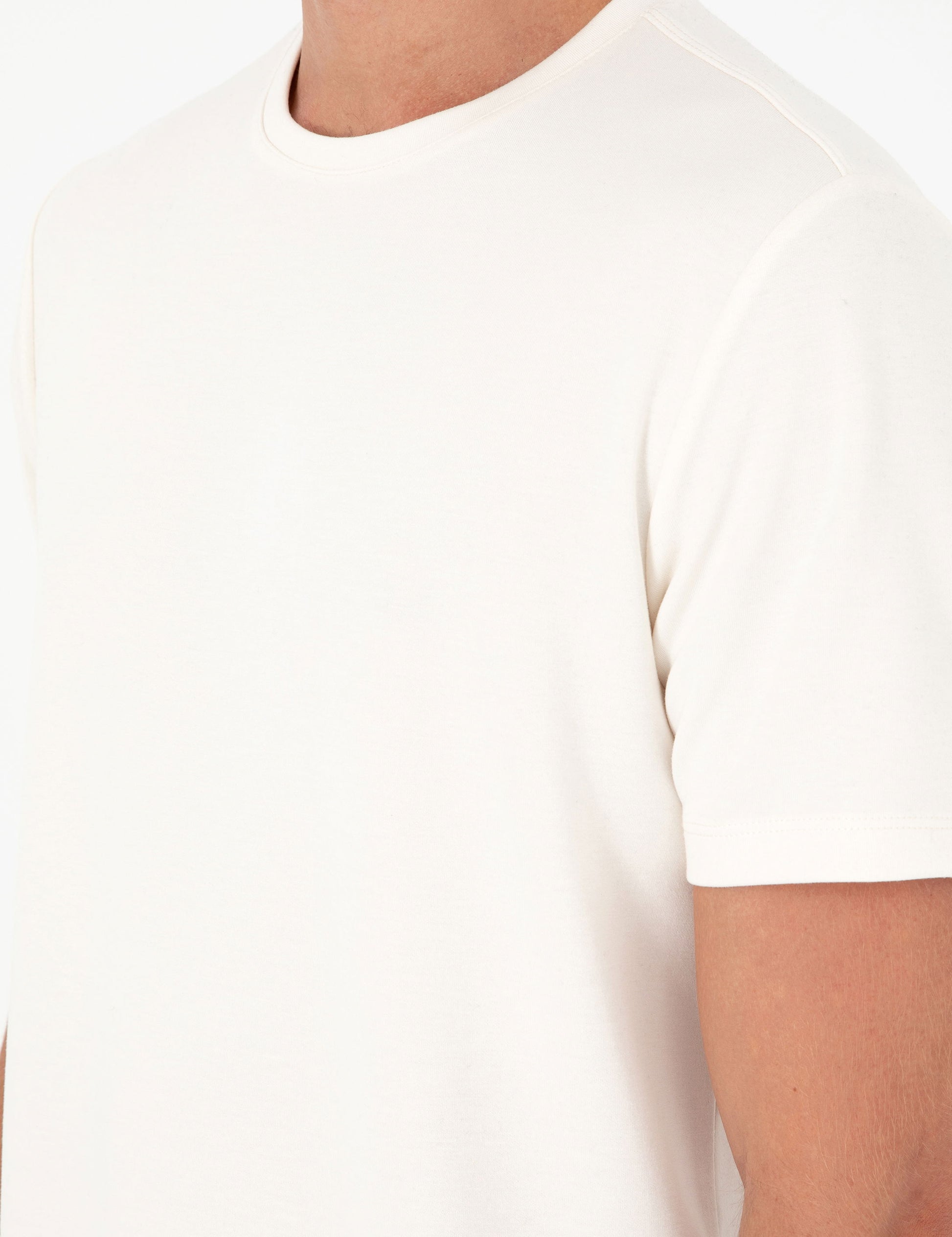 Ecru Regular Fit T-Shirt