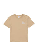 Boy's Sand Comfort Basic Crew Neck T-Shirt