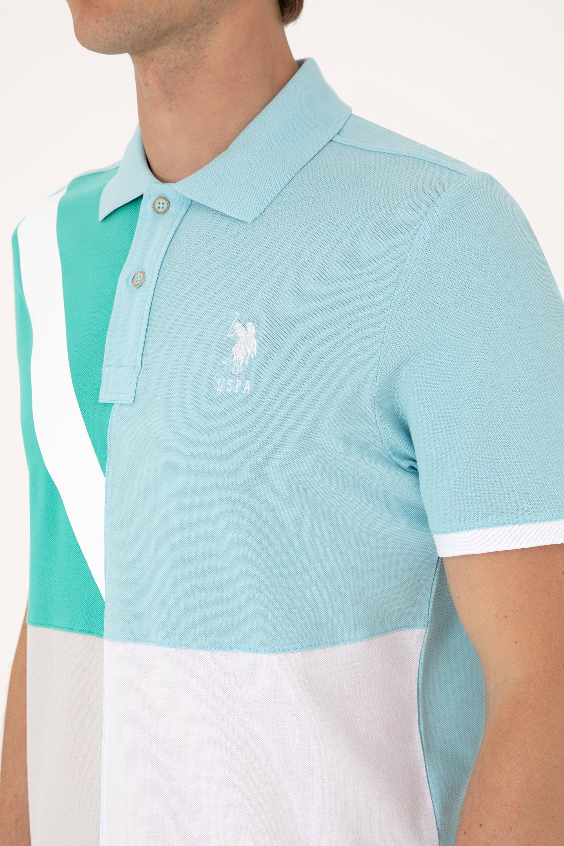 Men's Aqua T-Shirt