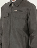 Anthracite Leather Jacket