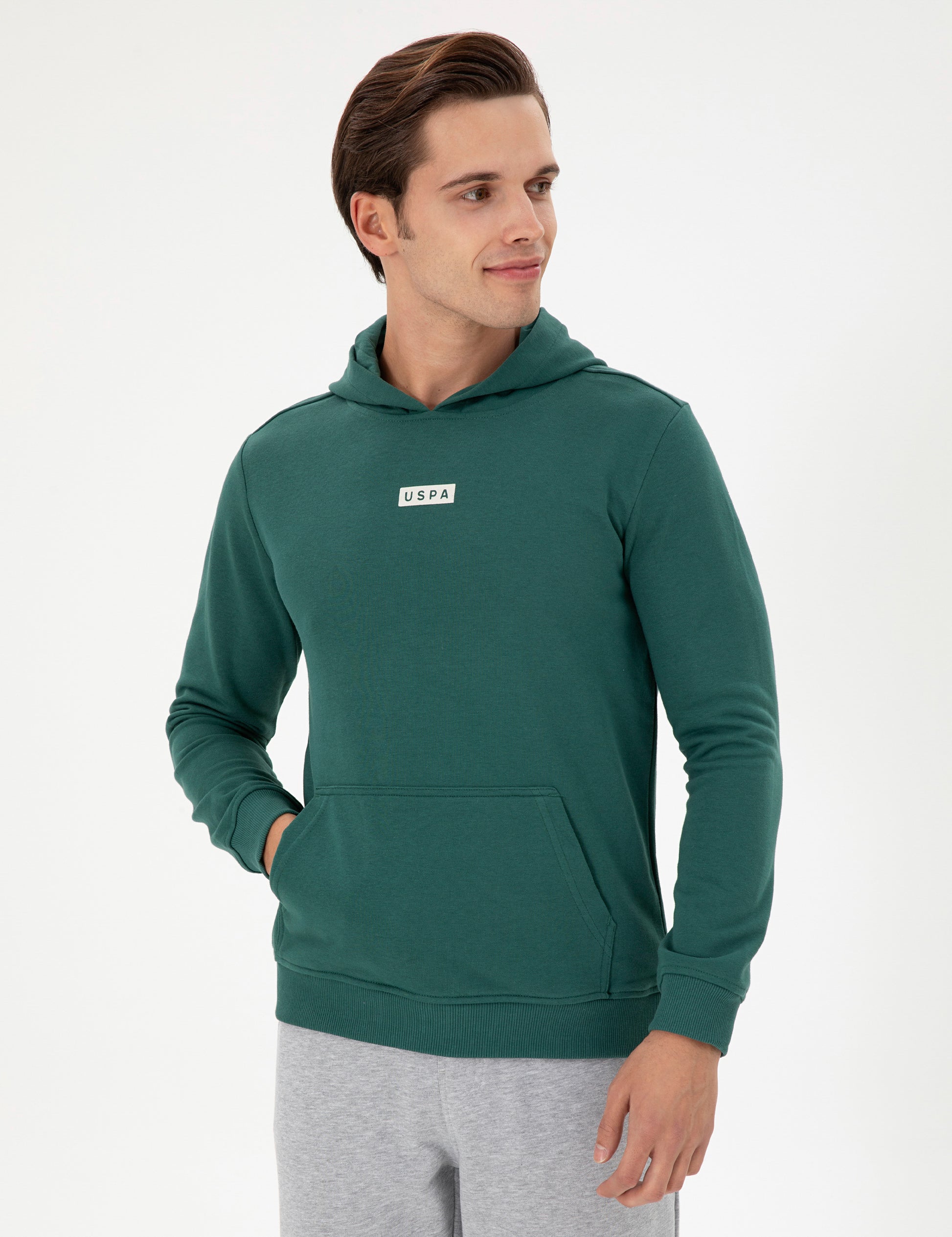 Men's Dark Green Sweatshirt