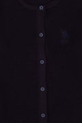 Girls' Navy Knitwear Cardigan