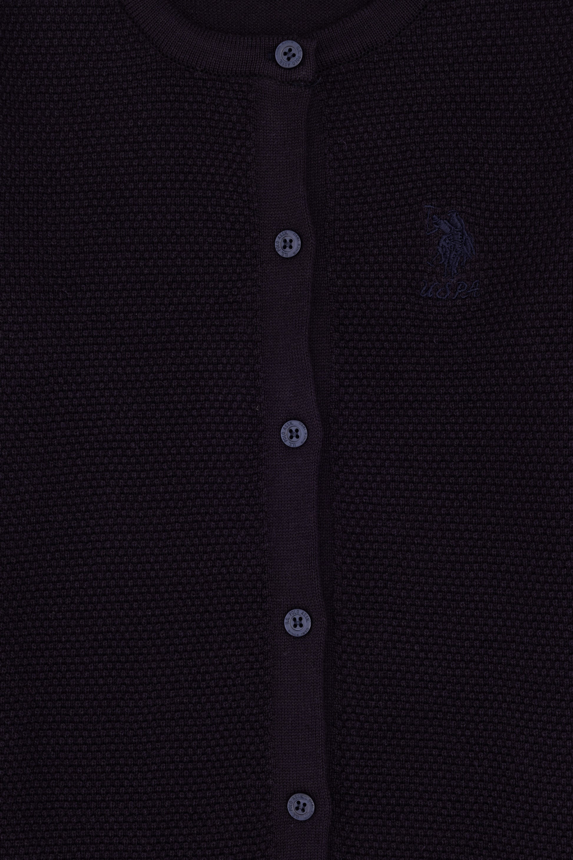 Girls' Navy Knitwear Cardigan
