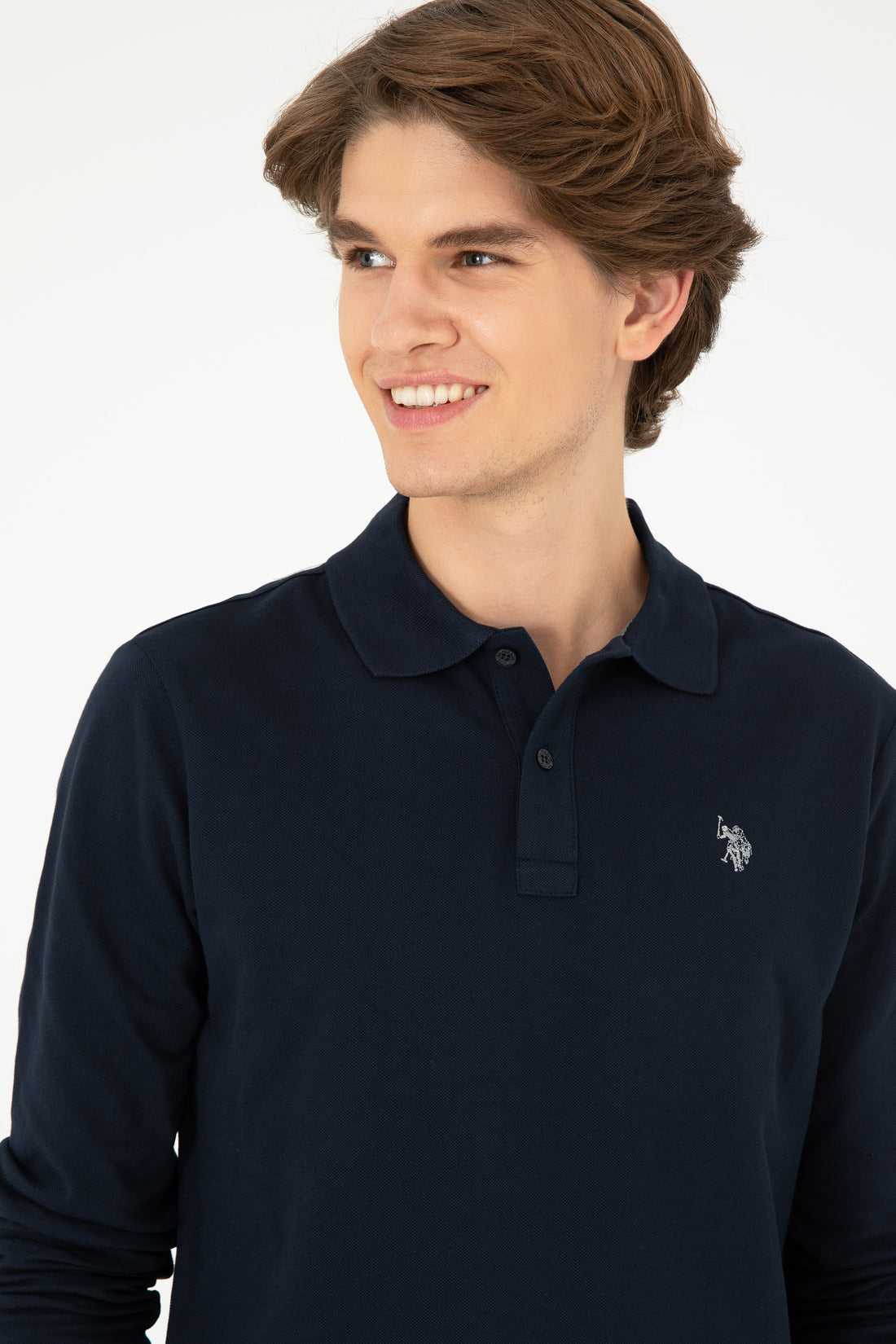 Men's Navy Blue Basic Sweatshirt