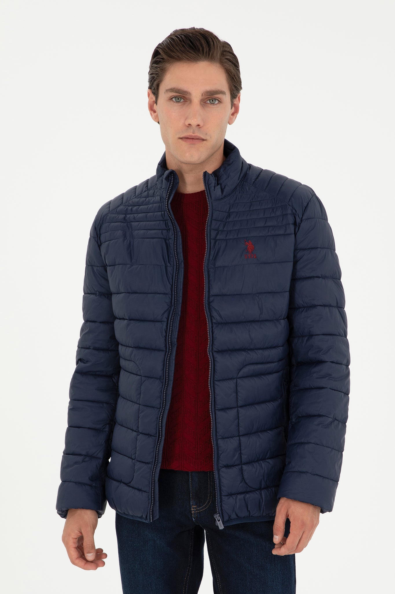 Men's Navy Blue Coat