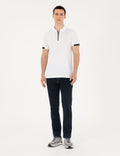 White Slim Fit T-Shirt