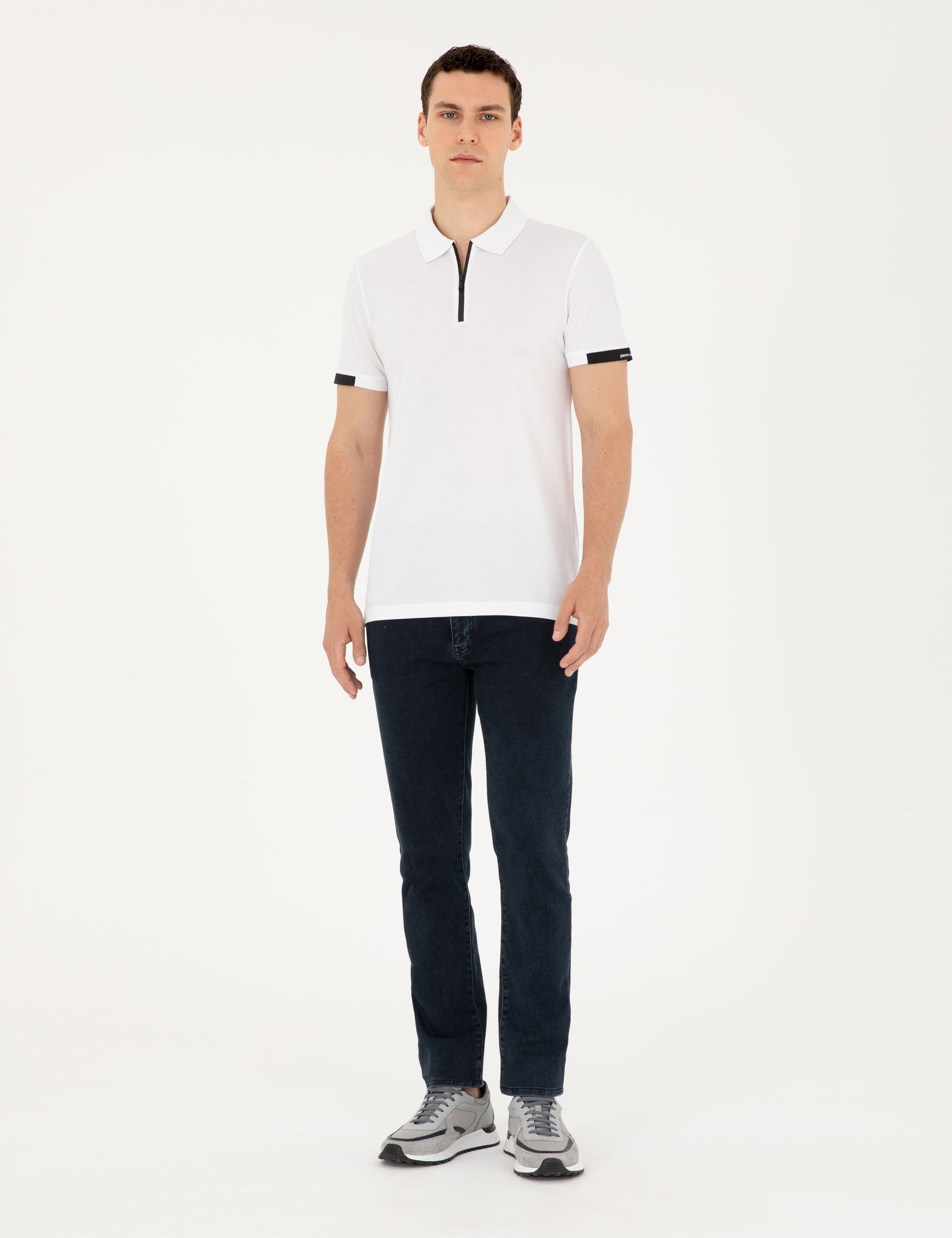 White Slim Fit T-Shirt