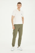 Men's Dark Khaki Canvas Pants