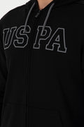 Men's Black Knitted Cardigan