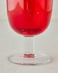 Desirzu Sabancı Calle Glass Handmade Goblet Red