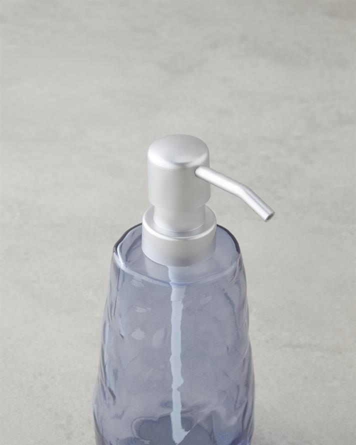 Carly Bathroom Liquid Soap Dispenser 19.5 cm Purple