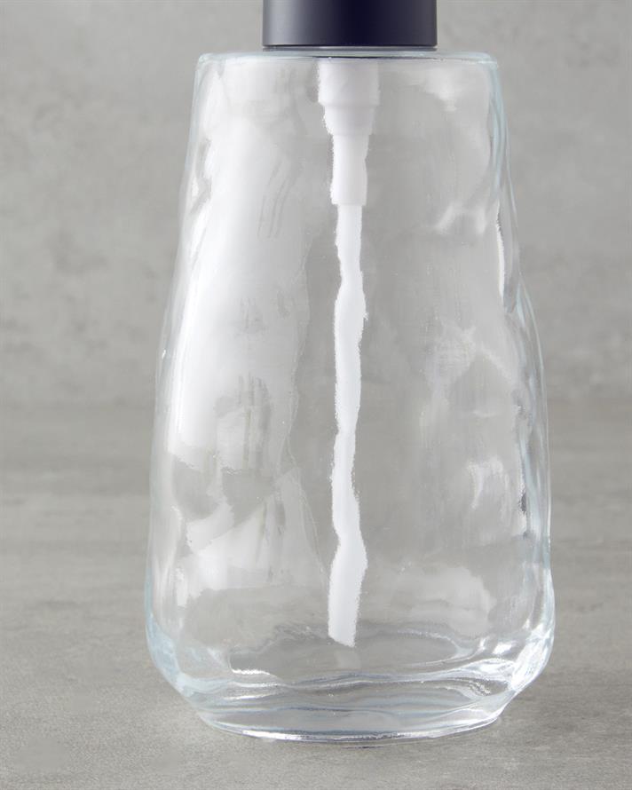 Carly Bathroom Liquid Soap Dispenser 19.5 cm Transparent