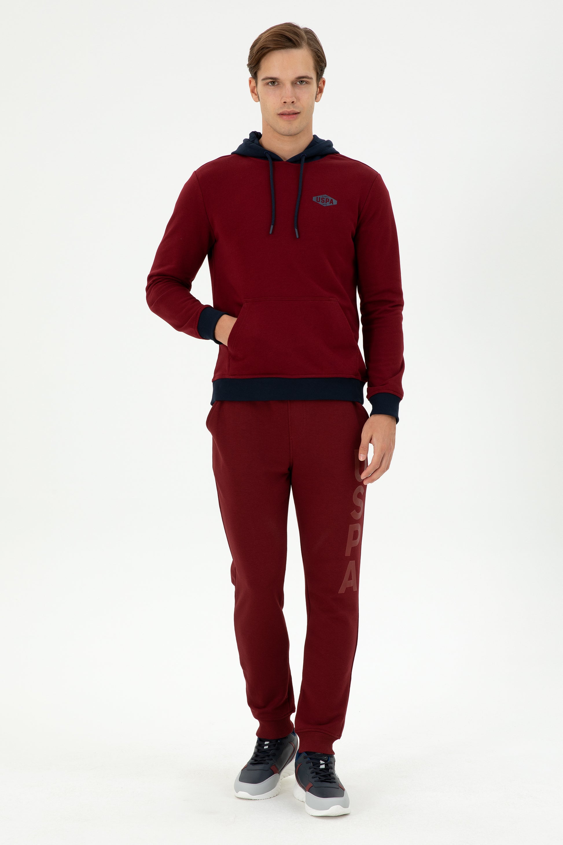 Men's Burgundy Sweatshirt