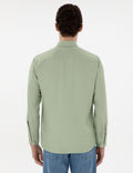 Green Regular Fit Long Sleeve Shirt