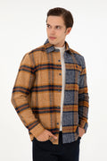 Men's Navy Blue Long Sleeve Shirt