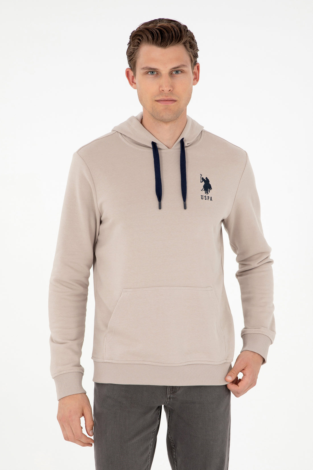Men's Stone Basic Sweatshirt