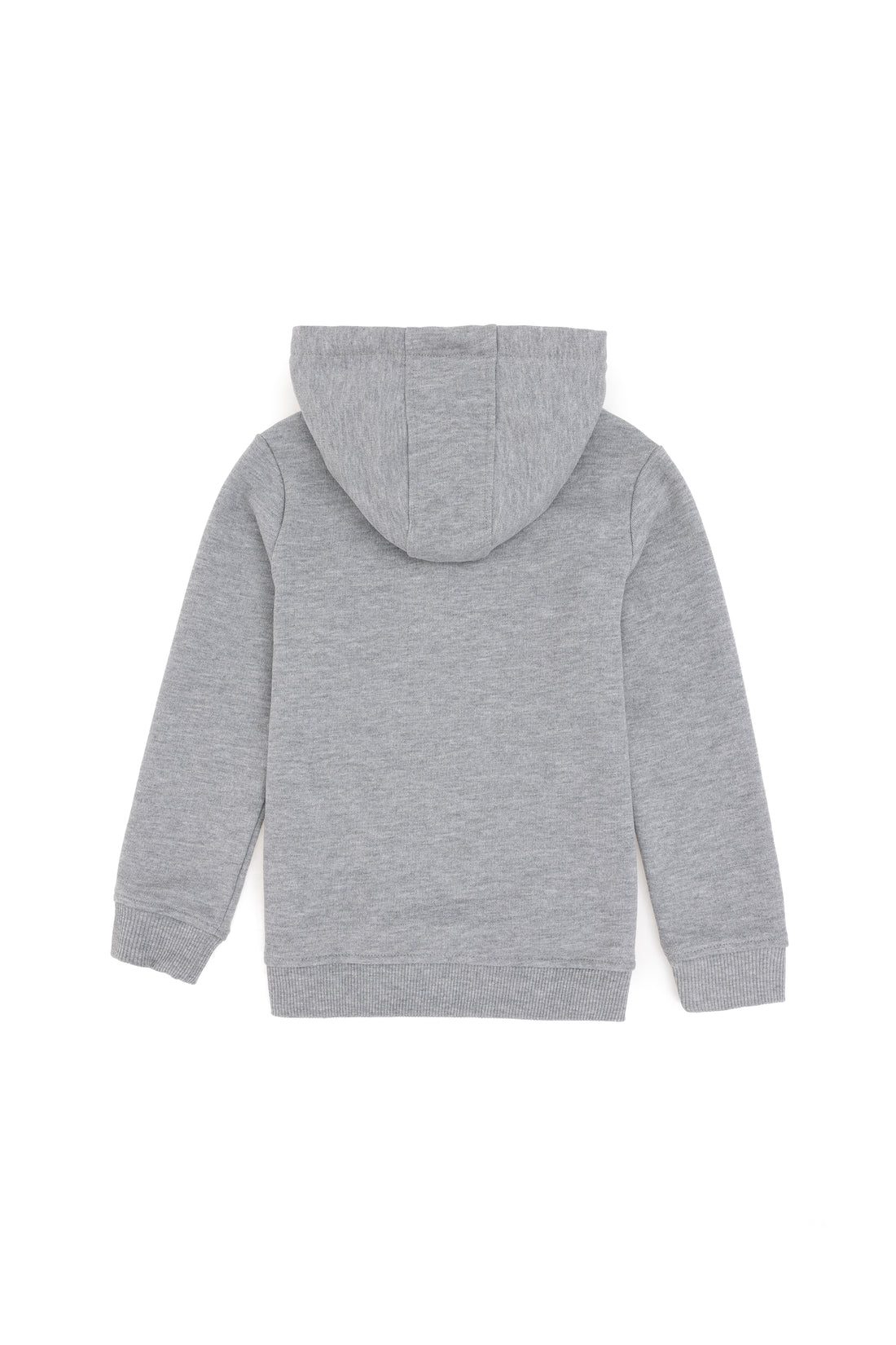 Boy's Grey Melange Basic Sweatshirt