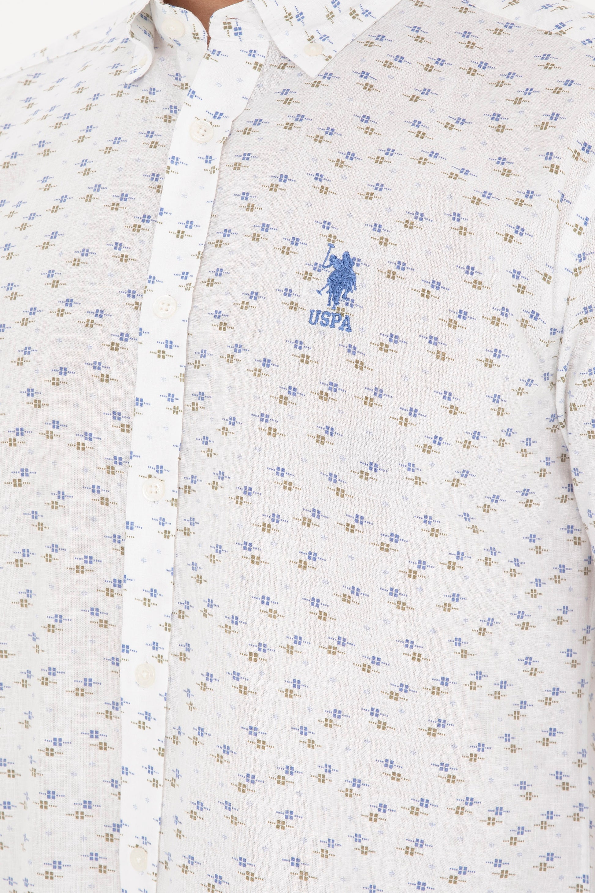 Men's Light Blue Long Sleeve Shirt