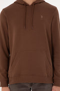 Men's Brown Basic Sweatshirt