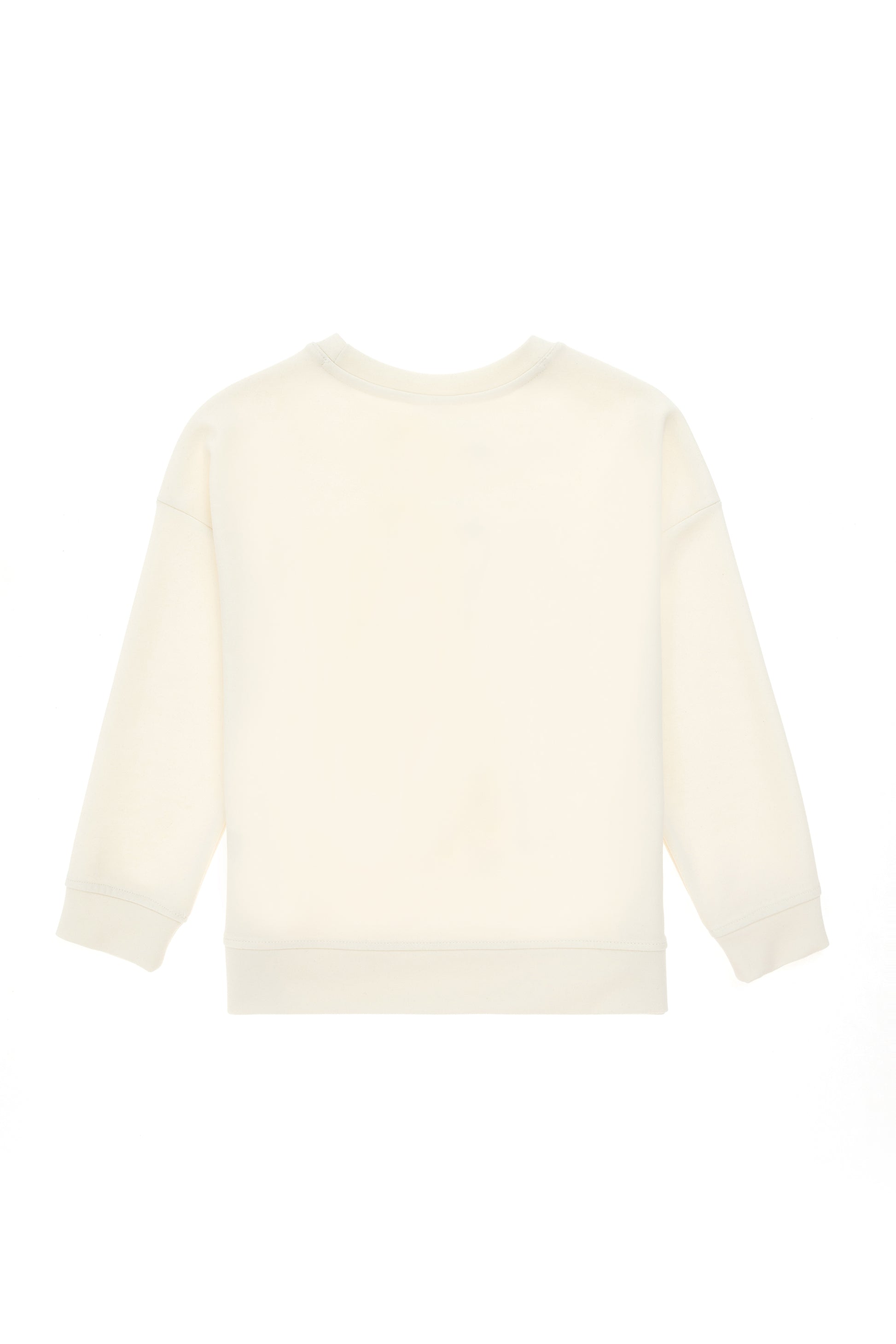Girl's Cream Sweatshirt