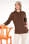 Men's Brown Basic Sweatshirt